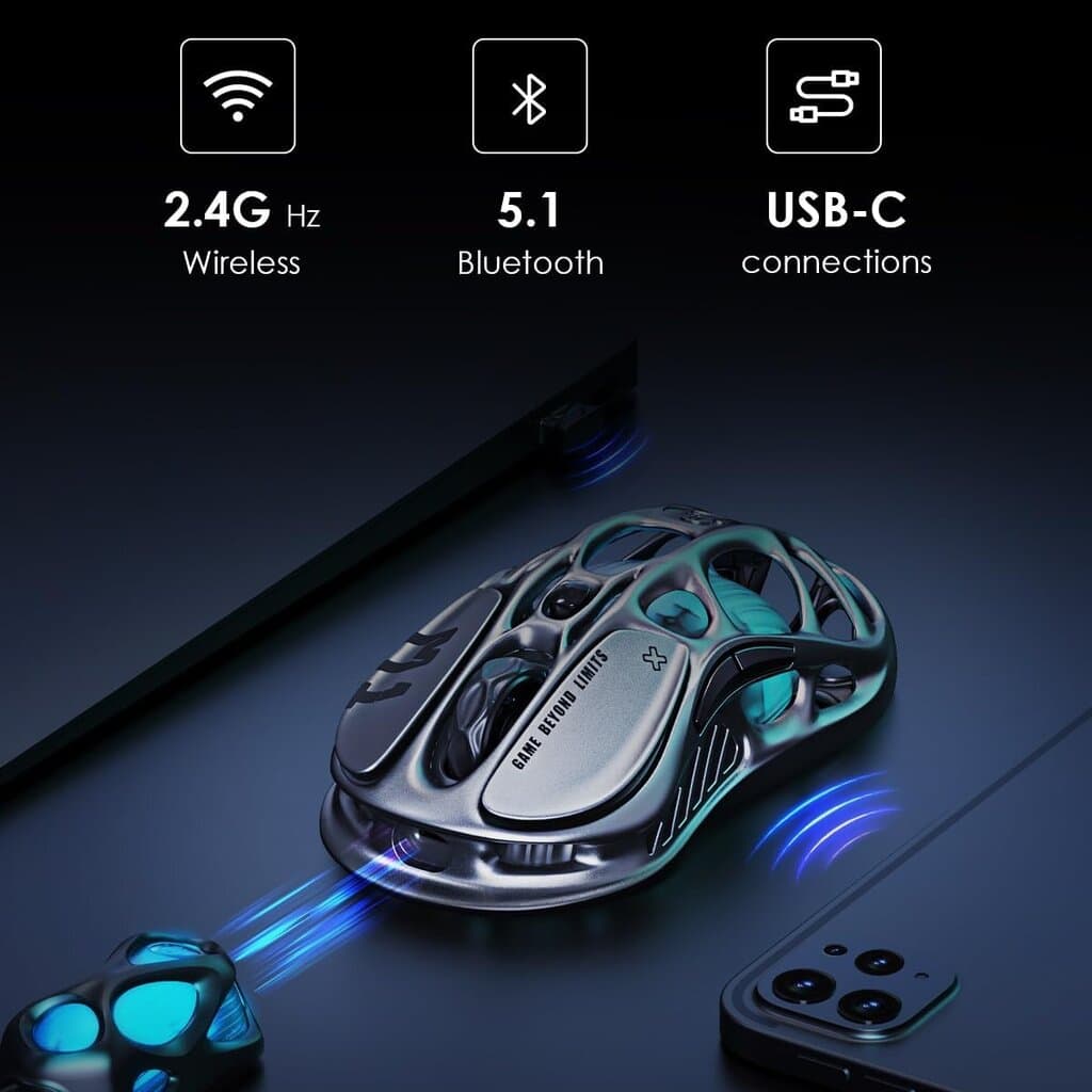 GravaStar M1 Mouse - Grey 4