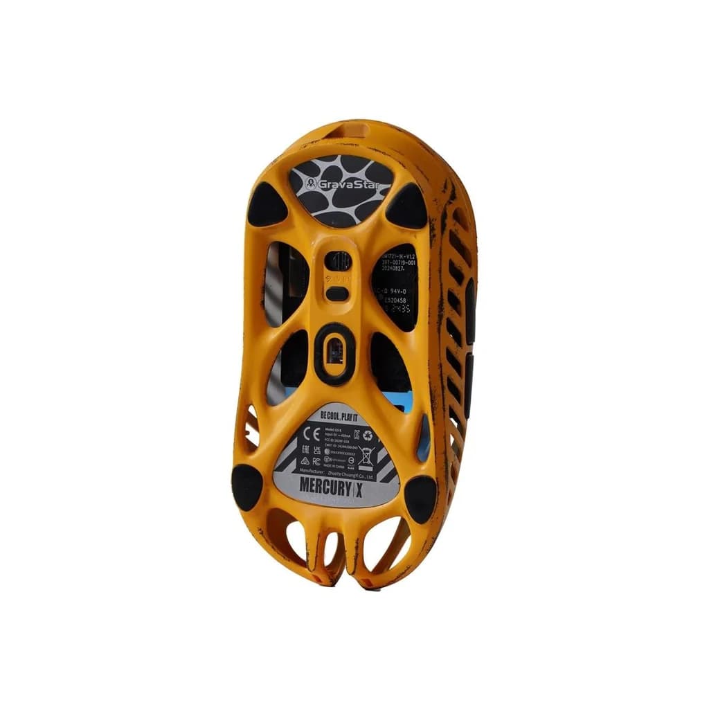 GravaStar Mercury X Mouse - Yellow 2