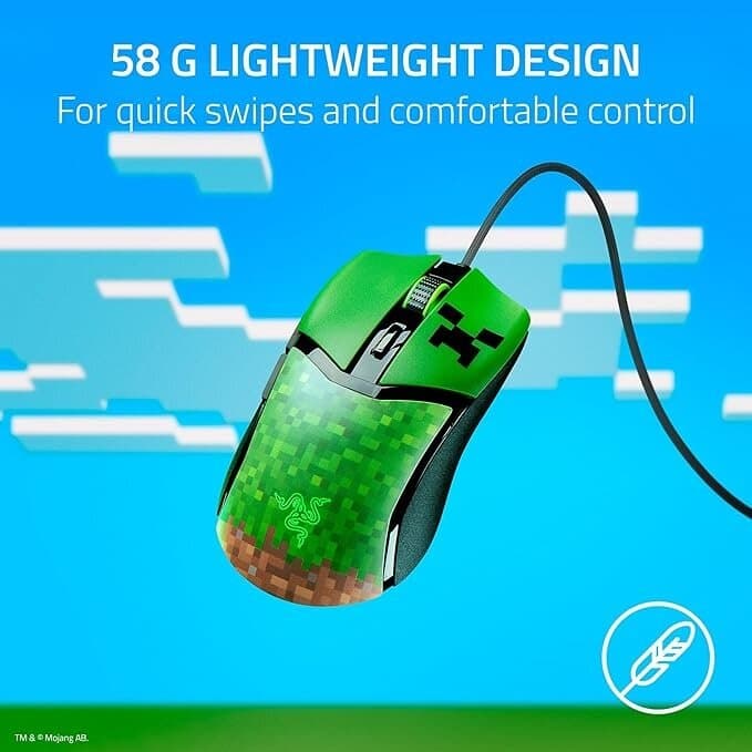 Razer Cobra Gaming Mouse Minecraft Edition 3