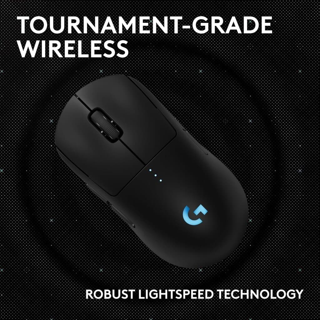 ماوسی یاریکردنی Logitech Pro 2 Lightspeed - ڕەش — photo 4