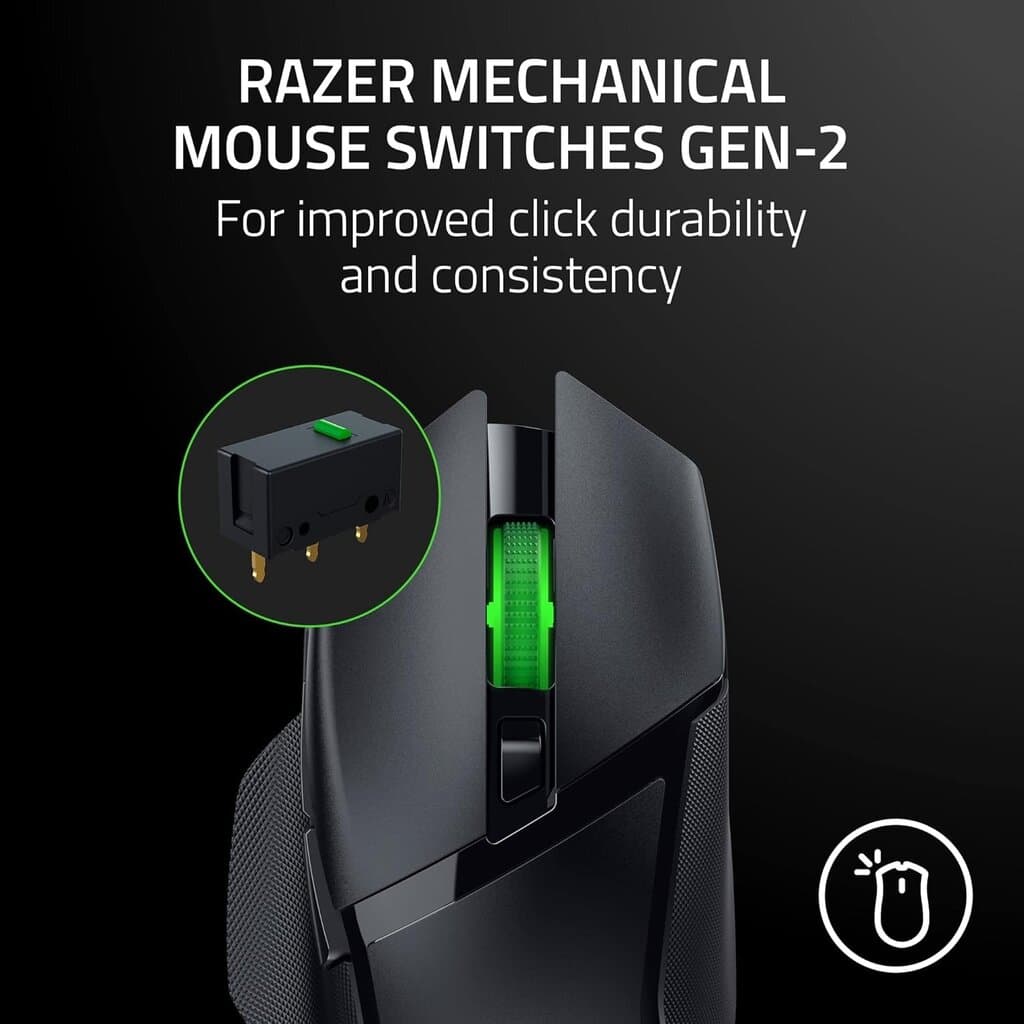 Razer Basilisk V3 X HyperSpeed Wireless Gaming Mouse 2