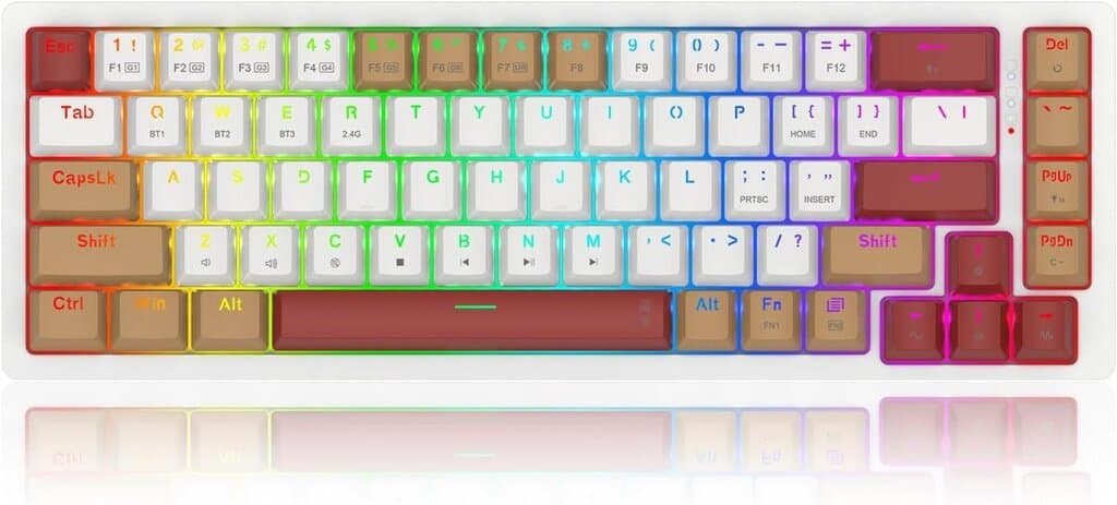 Redragon Rammus K677 PRO 60% Wireless RGB Mechanical Keyboard 4