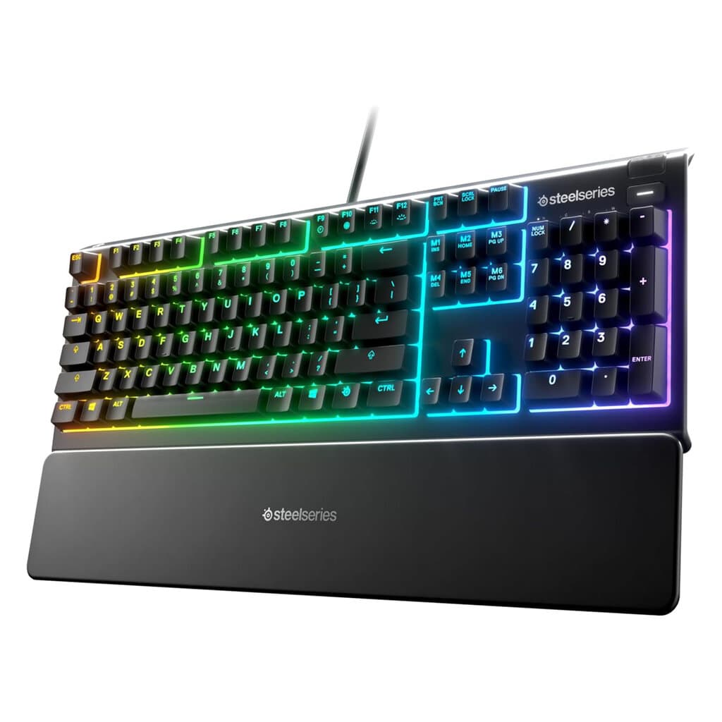 SteelSeries Apex 3 Gaming Keyboard - Black