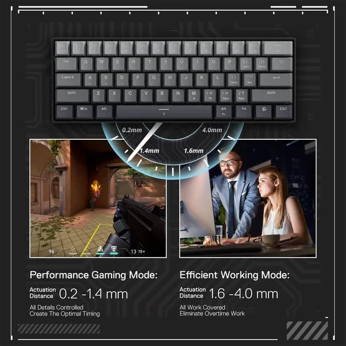 Redragon K617 GB Gaming Keyboard 5