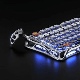 لوحة مفاتيح الألعاب الميكانيكية GravaStar Mercury K1 Pro - فضي نجمي — photo 2