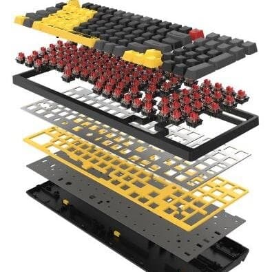 Bloody S98 Sport Wired Keyboard - Lime 4