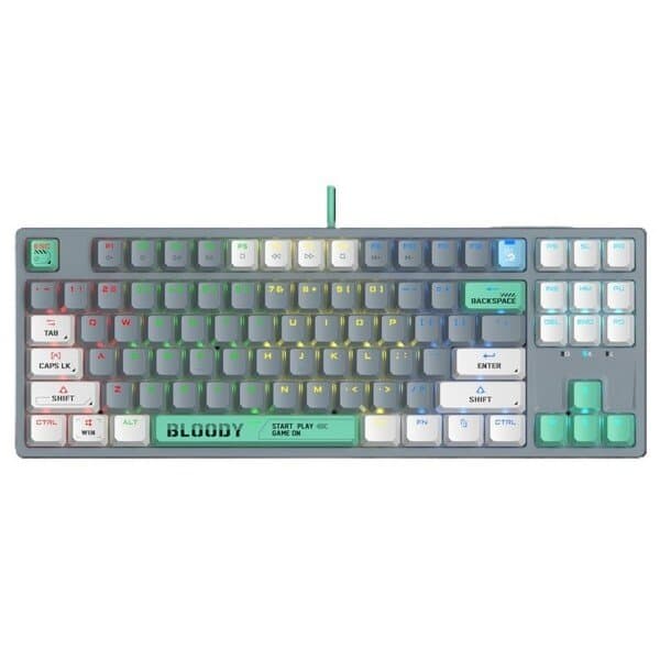 Bloody S87 Wired Mechanical Keyboard - Energy Ash