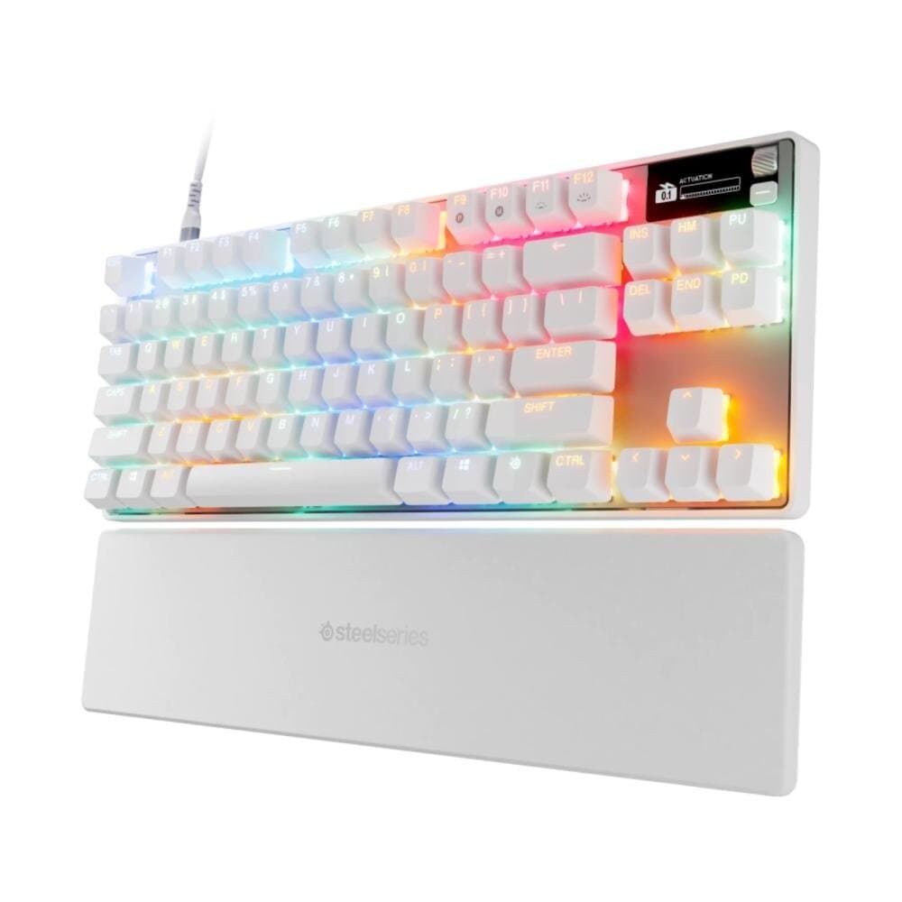 SteelSeries Apex Pro Gaming Keyboard - White
