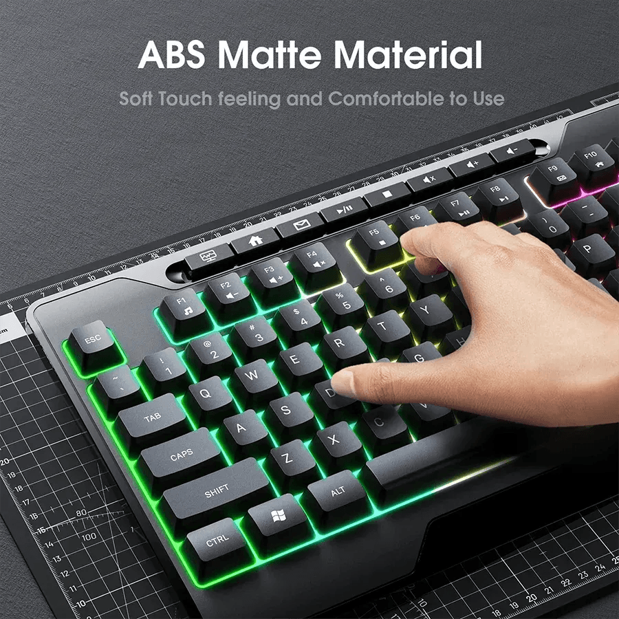 ONIKUMA G32 Wired Gaming Keyboard - Black 3