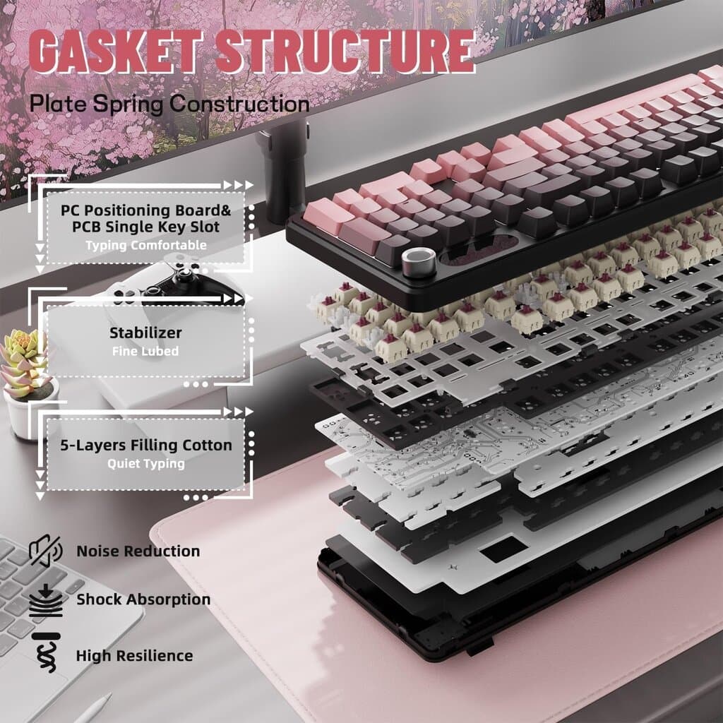 ATTACK SHARK X98 Pro Mechanical Keyboard 3