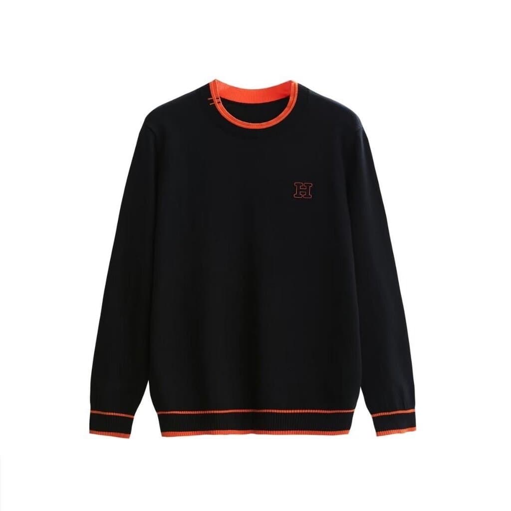 HERMES Men's Shirt - Black (L)