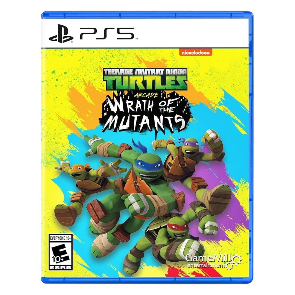 Sony Turtles Wrath of The Mutants Video Game - PS5
