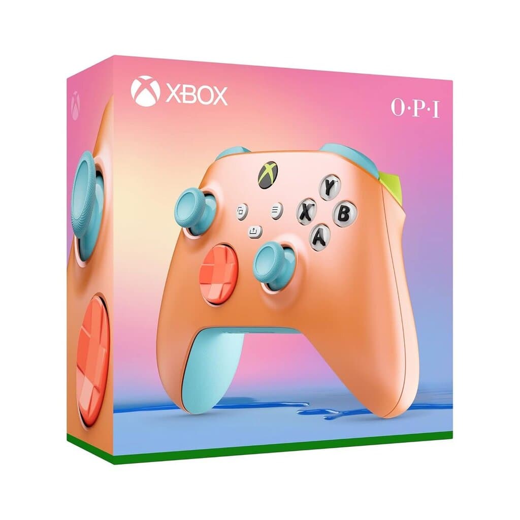 Microsoft XBOX Wireless Controller - Sky Blue & Amber 6