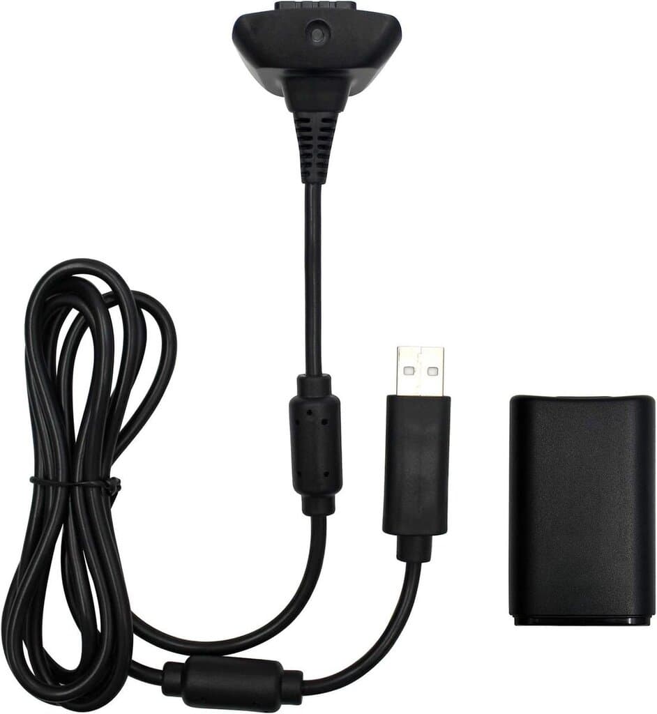 Microsoft Xbox 360 2-in-1 Cable & Charger 5