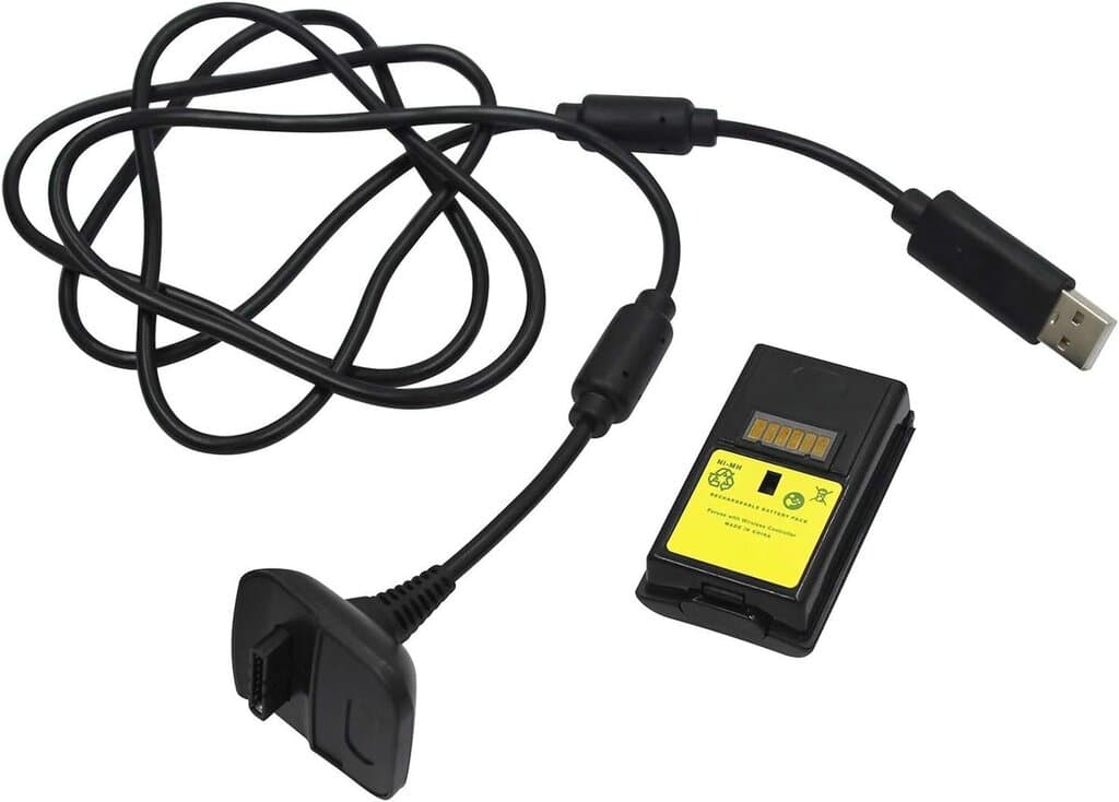 Microsoft Xbox 360 2-in-1 Cable & Charger 4