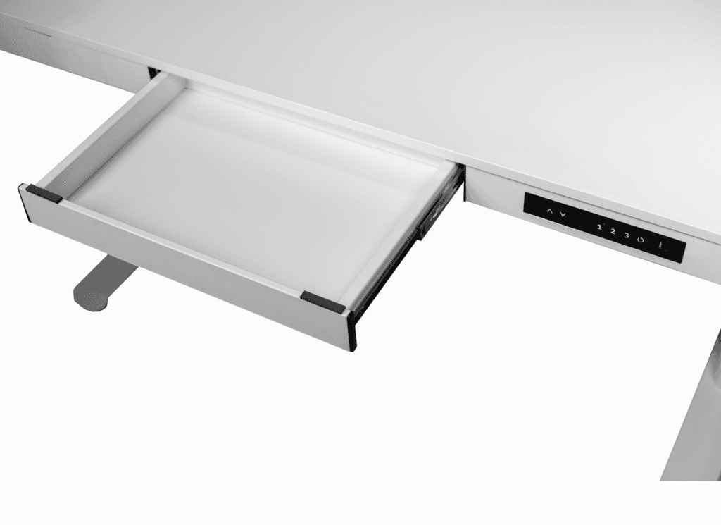 ARI GAMING Stormwolf Adjustable Gaming Table - White 2