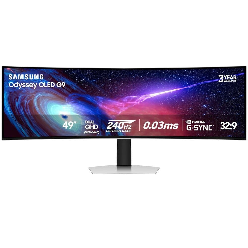 Samsung LS49CG934SMXUE 49" Curved OLED Gaming Monitor