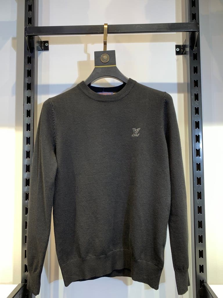 LV Men's Shirt - Black (L)