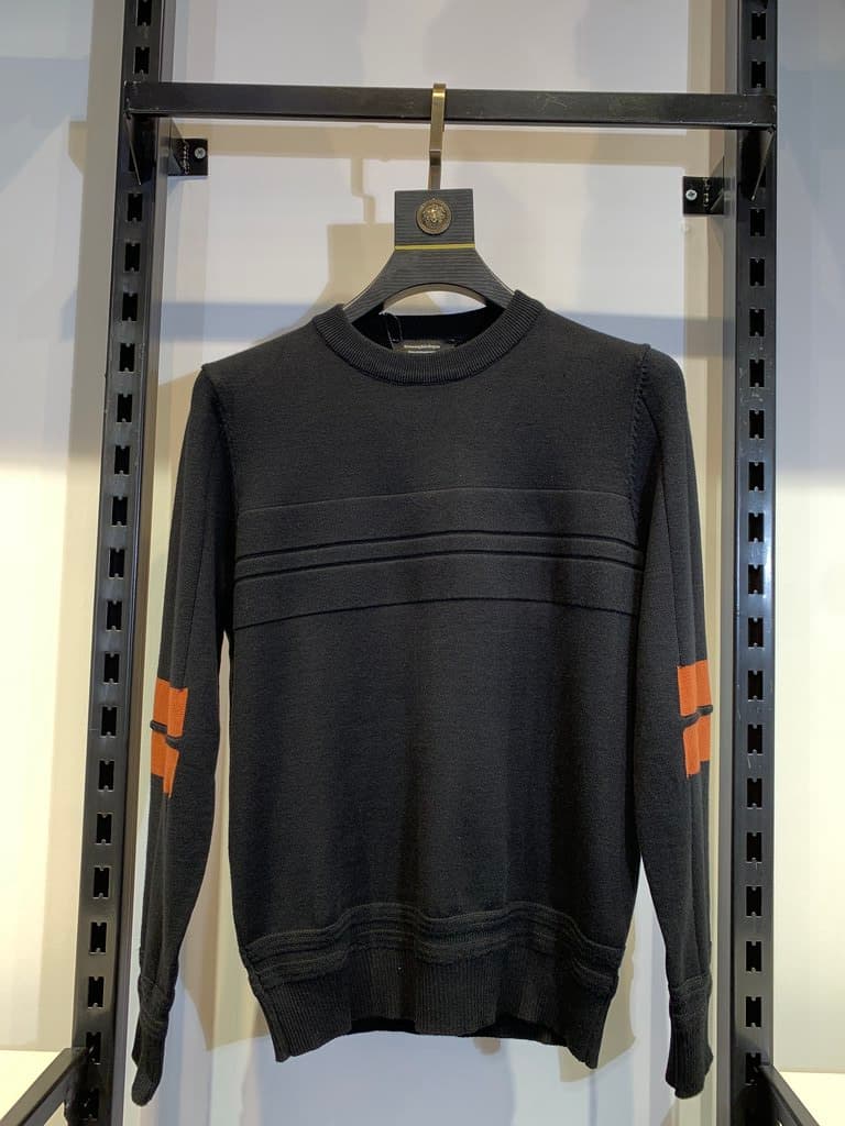 Ermenegildo Zegna Men's Shirt - Black (L)