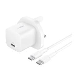 Belkin 25W PPS USB-C Wall Charger - White