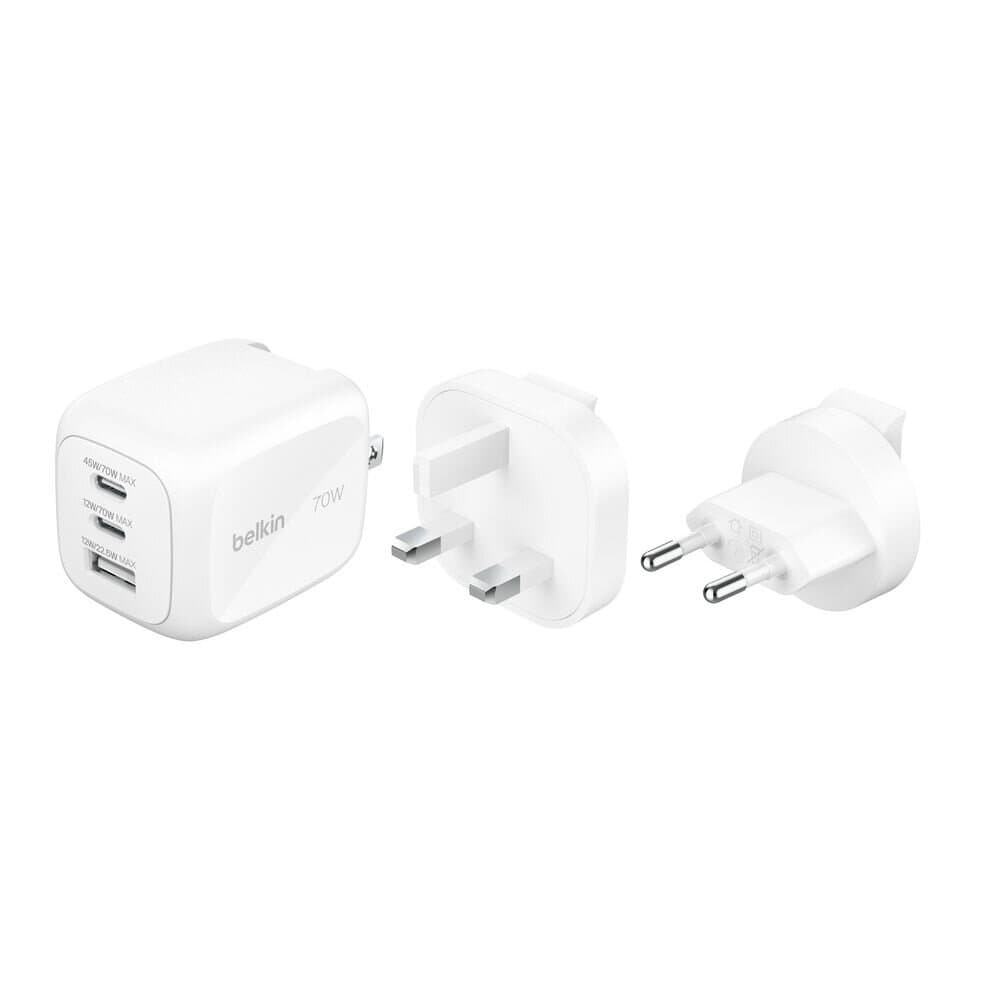 Belkin Boost Charge Pro 3-Port Gan Wall Charger 70W