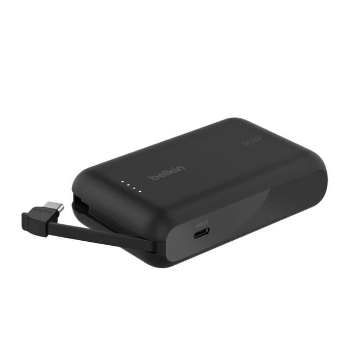 Belkin Power Bank 10K with Integrated Cable - Black 2