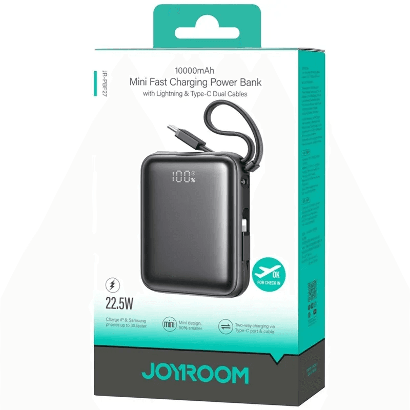 Joyroom JR-PBF27 Power Bank - Black 5