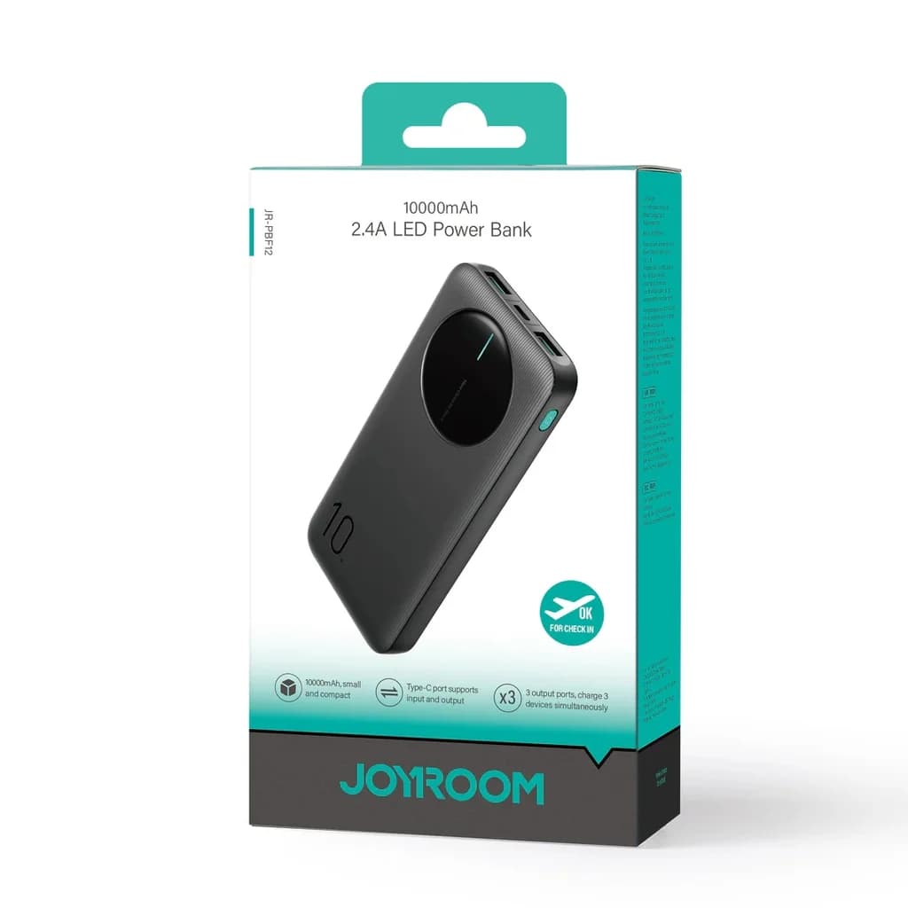 JoyRoom Power Bank JR-PBF12 22.5W Fast Charge - Black 2