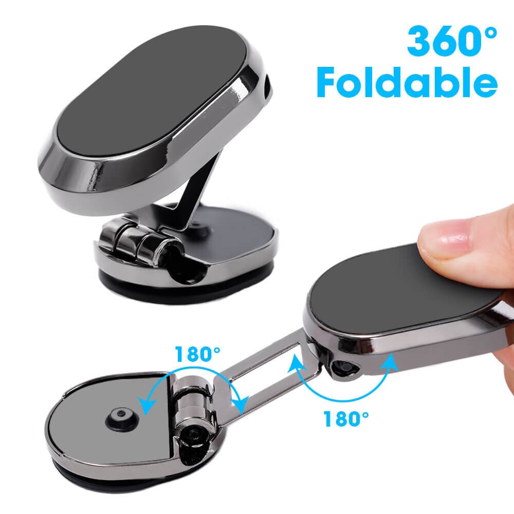 Car Phone Mount 360° Foldable Magnetic