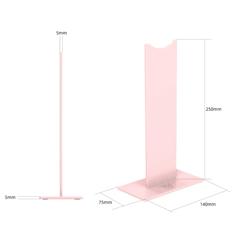 ONIKUMA ST-1 Anti-Slip Headphone Stand - Pink 4