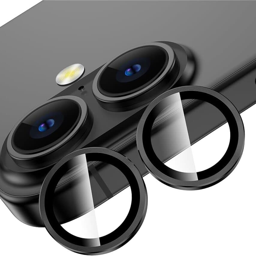 iPhone 16 Plus Camera Glass Screen - Black