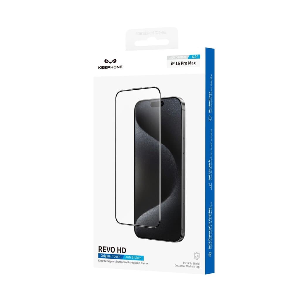 Keephone iPhone 16 Pro Max HD Glass Screen — photo 2
