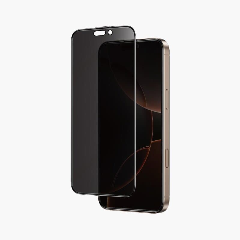 iPhone 17 Series 4-Way Anti-Peeping 9H Glass Screen Protector