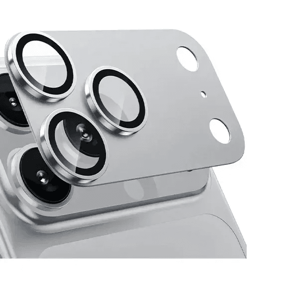 Kuzoom iPhone 17 Pro Max Camera Lens - Silver