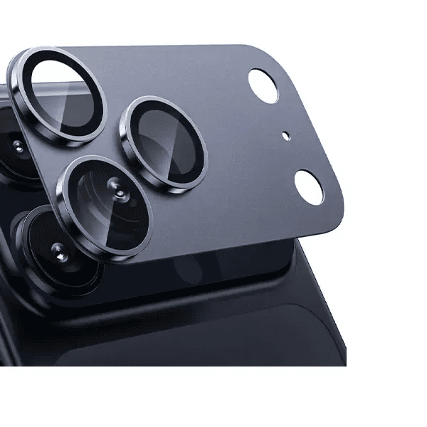 Kuzoom iPhone 17 Pro Max Invisible Camera Lens Protector - Dark Blue