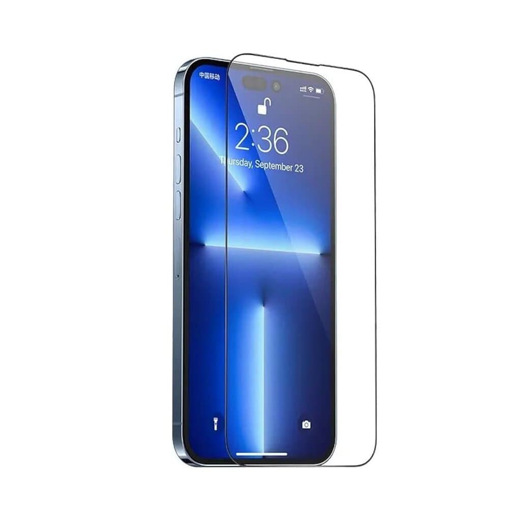 iPhone 13 Pro Max Glass Screen Protector - Blue