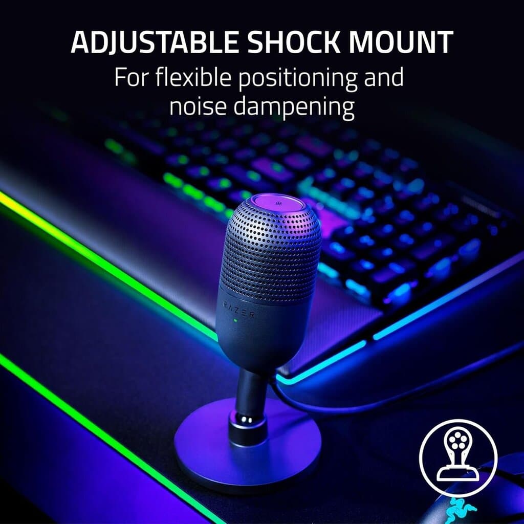 Razer Seiren V3 Mini Gaming Microphone - Black 4