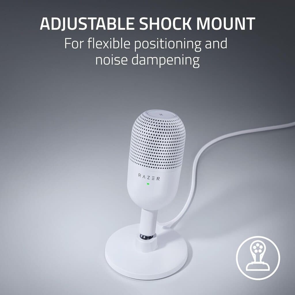 Razer Seiren V3 Mini USB Microphone - White 2
