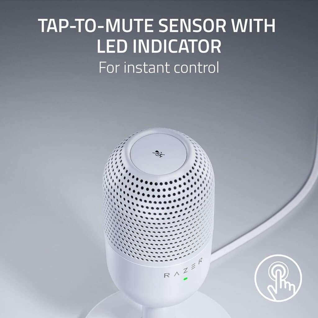 Razer Seiren V3 Mini USB Microphone - White 3