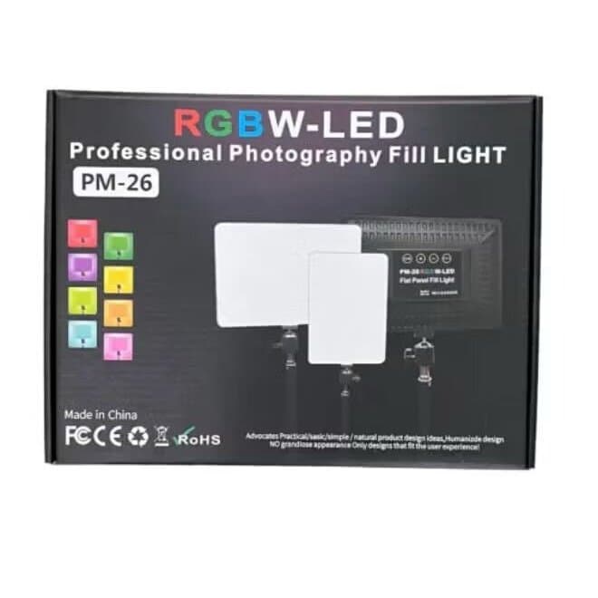 PM-26 RGB W-LED Photography Fill Light 2