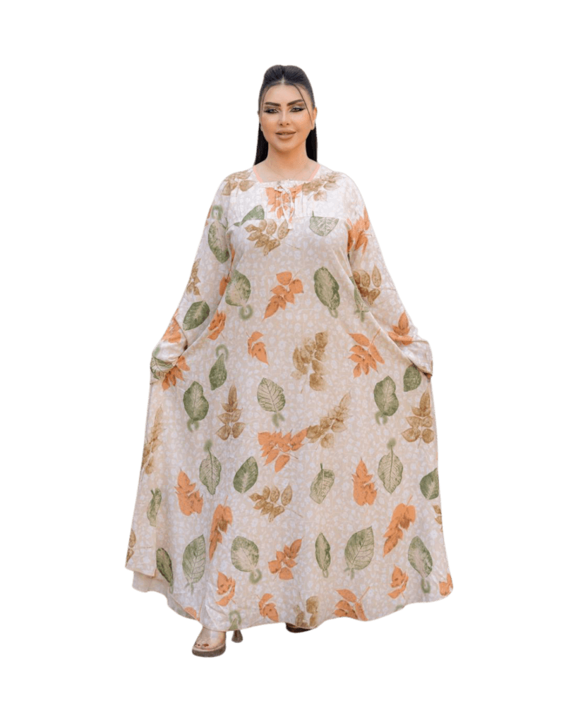 Floral Occasion Abaya – Code A108