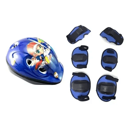 Children’s Protective Sports Gear Set - Blue 2