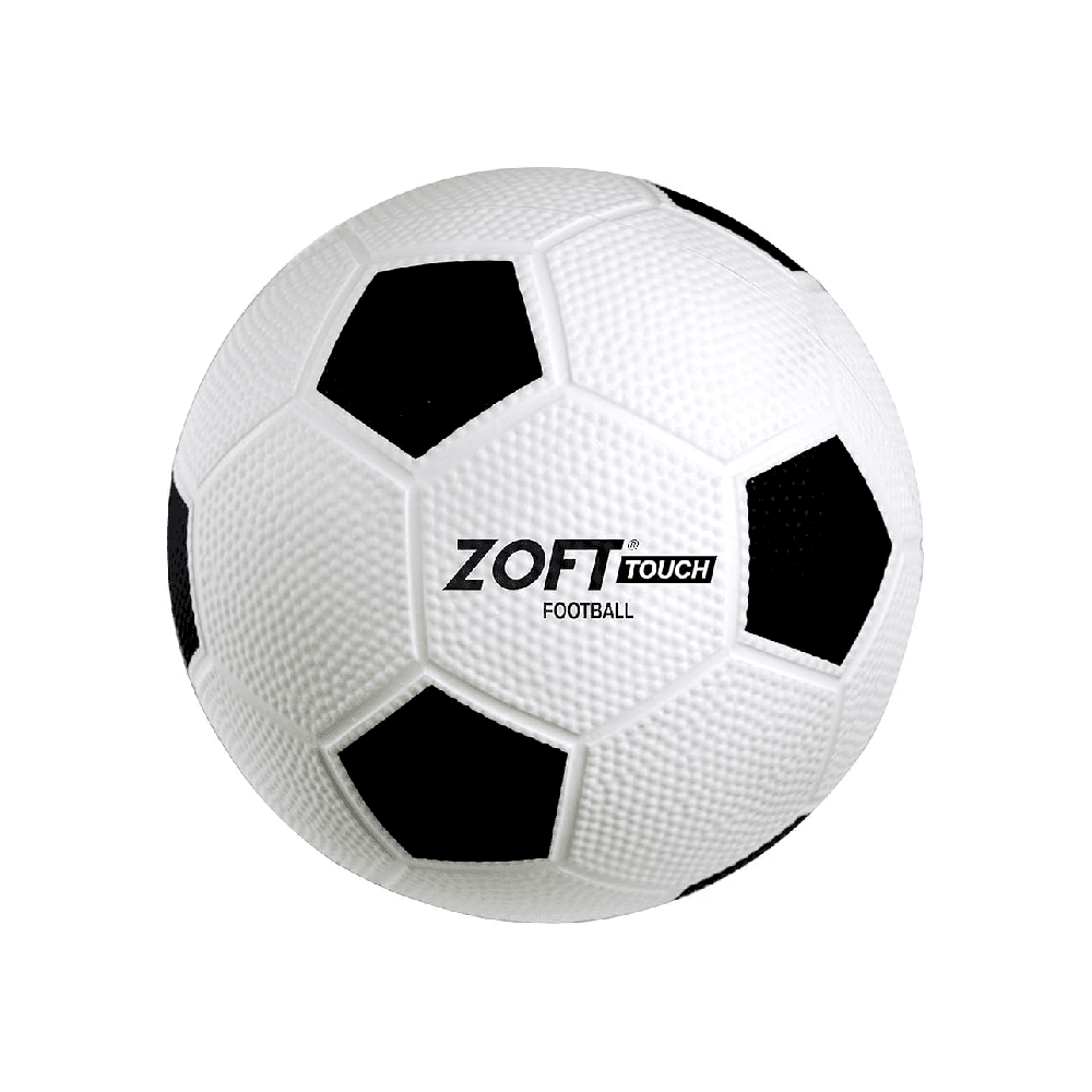 Zoft Touch Official Football - Black & White
