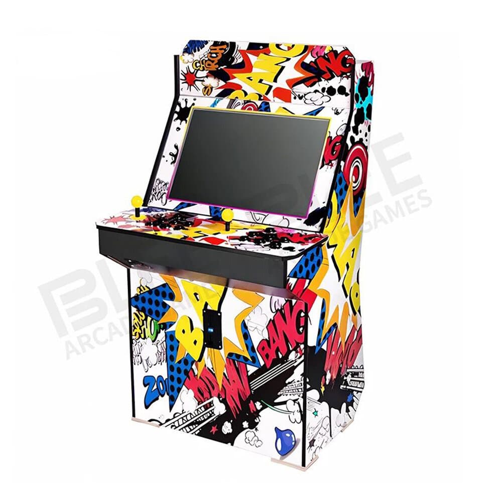 Arcade Game - White & Yellow