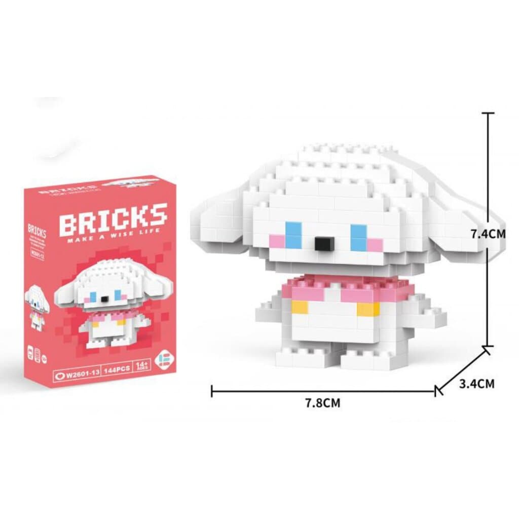 Nano Block Cartoon DIY Mini Building Bricks Toy (Cinnamoroll)
