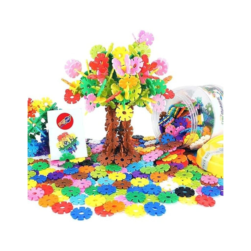 leaf Snowflakes Building Blocks Toys