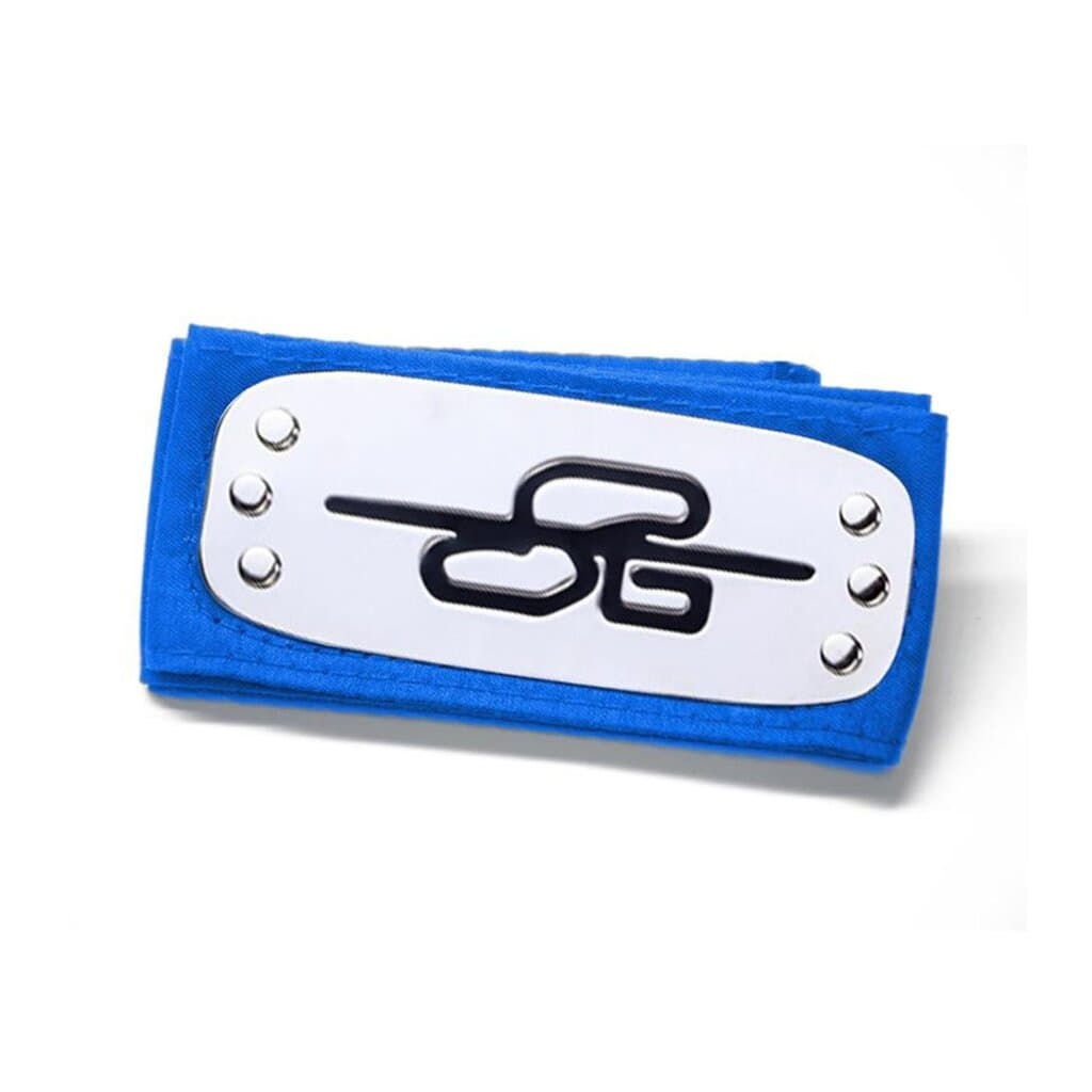 Naruto uzumaki headband (Blue Anti Kumogakure)