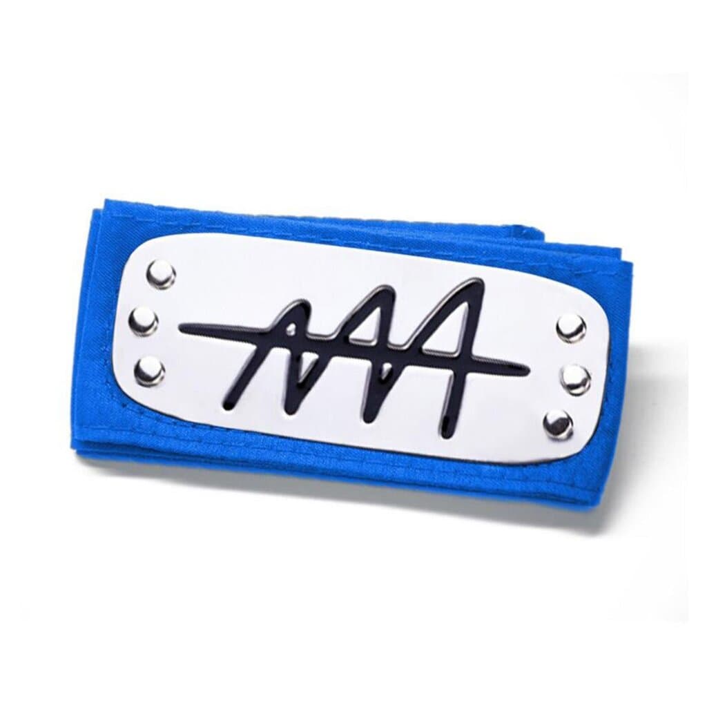 Naruto uzumaki headband (Blue Anti Kusagakure)