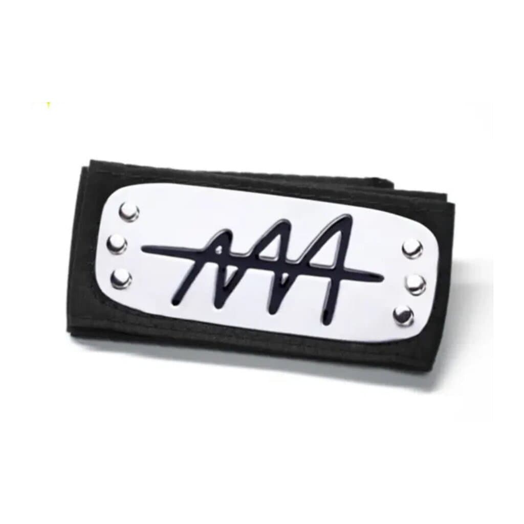 Naruto uzumaki headband (Black Anti Kusagakure)