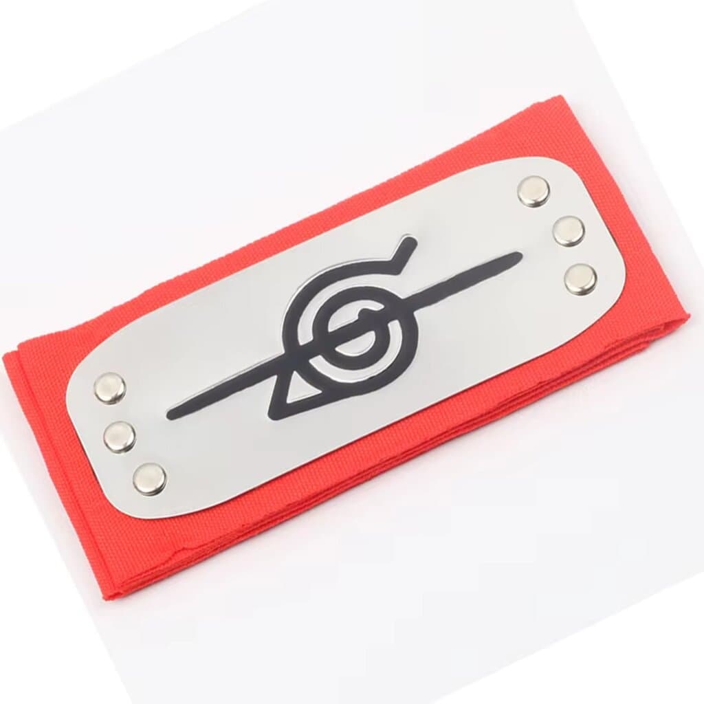 Naruto uzumaki headband (Red Anti Konoha)